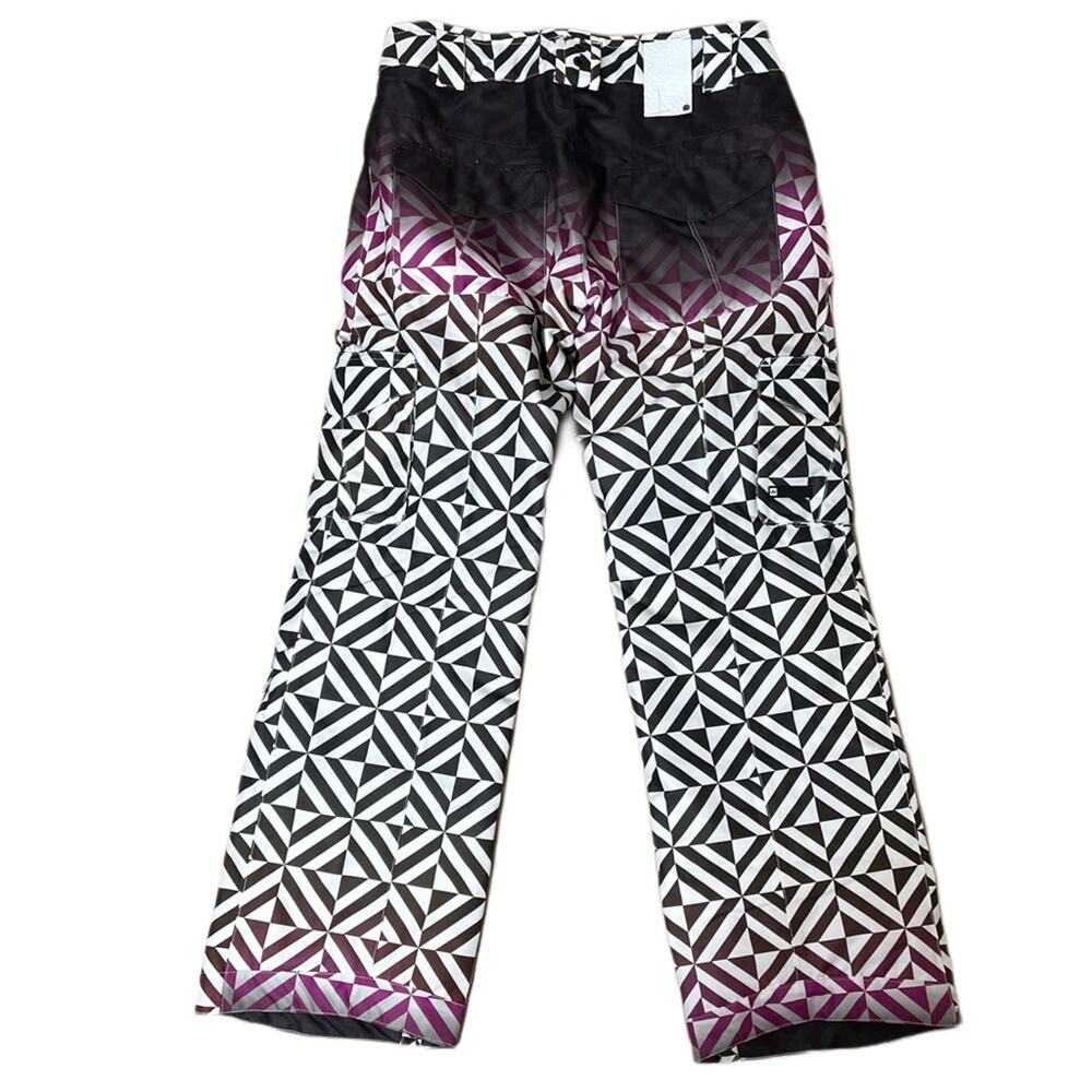 Ride Snowboard Pants Women’s Ombré Purple Low Rise Sz M - Picture 3 of 8